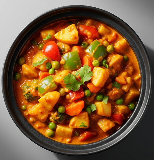 Mixed Indian Vegetable Curry 