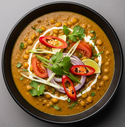 Channa & Mushroom Curry 