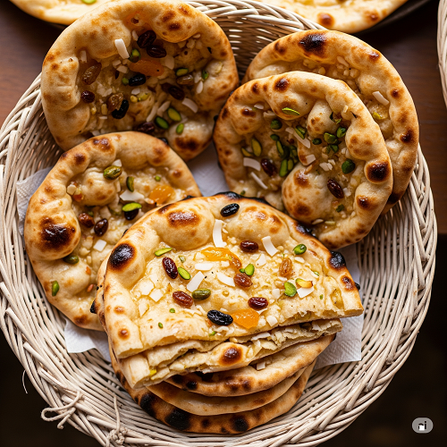 Garlic Coriander Naan 