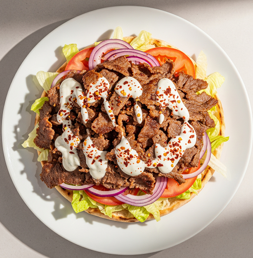 Donner Kebab With Cheese 